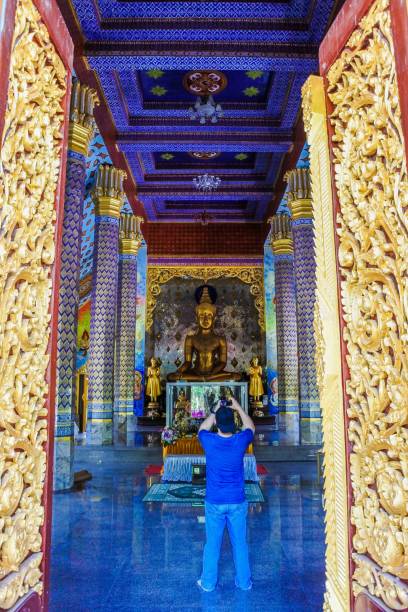 istock Phra That Phanom simulated , Wat Thammapitak , Huai Mek District 1270000080
