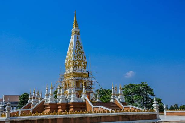 istock Phra That Phanom simulated , Wat Thammapitak , Huai Mek District 1270000095