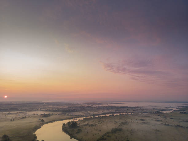 istock river flooding on the background of a cloudy beautiful dawn horizontal 1270004930