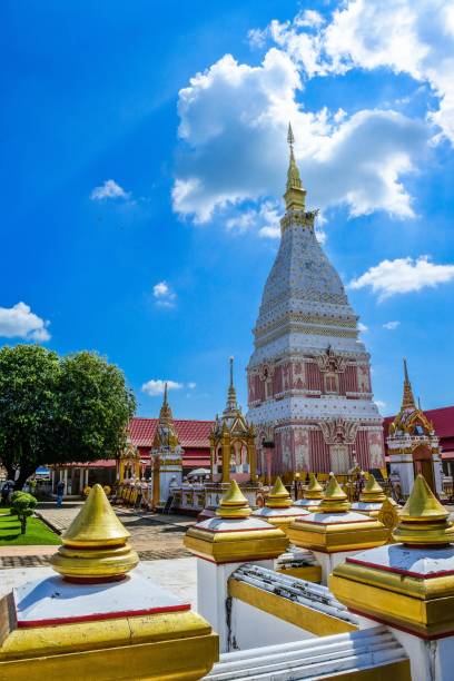 istock Temple wat Phra That Renu Nakhon  ,Nakhonphanom ,Thailand 1270012689