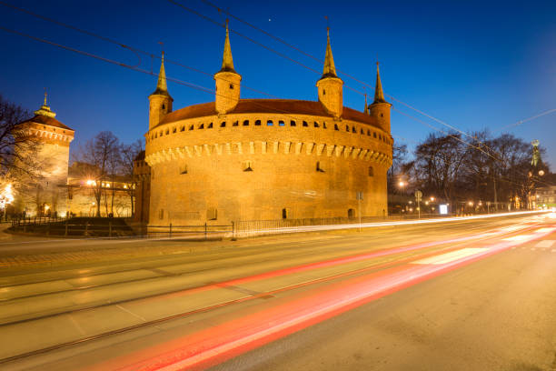 istock Barbakan and Florian Gate in Krakow 1270014771