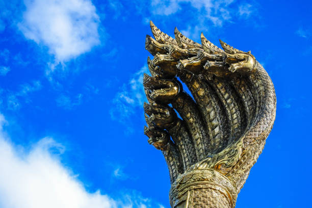 istock Lan Phanom Naka landmarks Mekong River , Nakhon phanom , Thailand 1270014811
