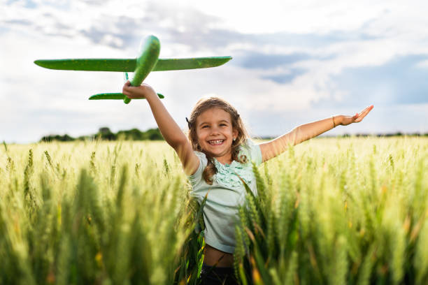 istock Look at me, I'm an airplane! 1270017326