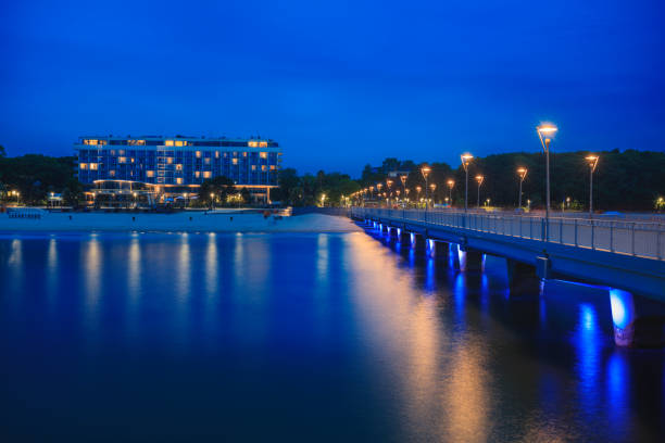 istock Evening in Kolobrzeg - view from the pier 1270017337