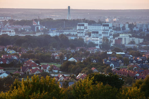 istock Panorama of Rzeszow at sunset 1270017775