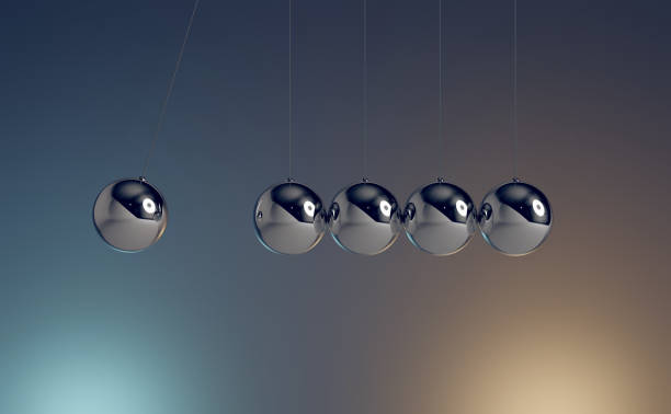 �ニュートンの振り子 - pendulum photography color image nobody ストックフォトと画像
