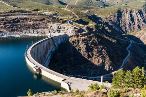 istock The Atazar reservoir and dam 1270028677