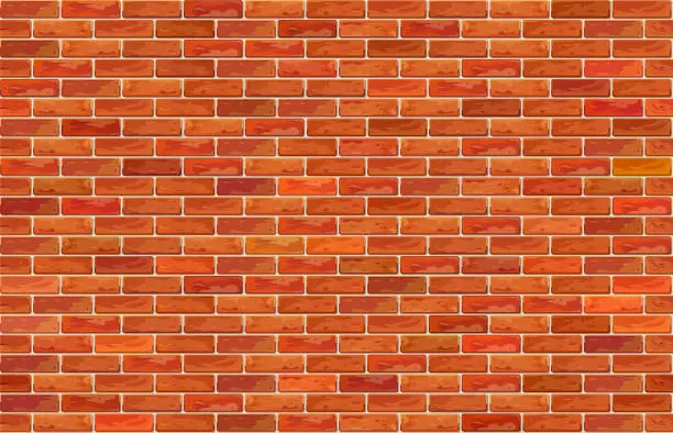 Vector illustration of Brick Wall