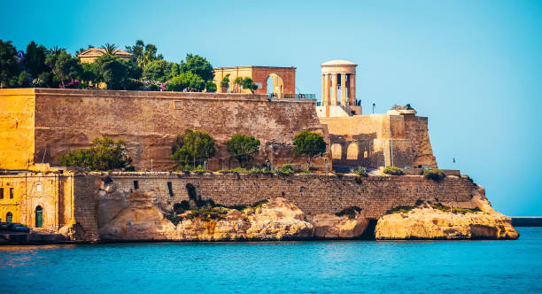 istock view on Valletta from The Grand Harbour 1270037048
