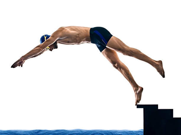 Swimming recreational sign.