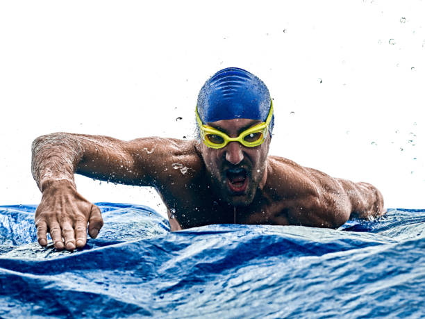 istock man sport swimmer swimming isolated white background 1270039932