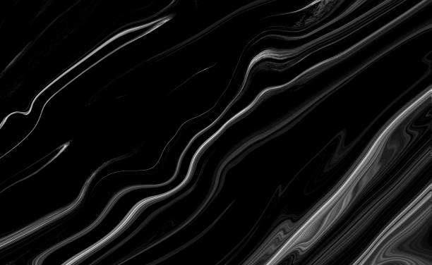 istock Black white marble oil ink liquid swirl texture for do ceramic counter dark abstract light background tile marble natural for interior decoration and outside. 1270040554