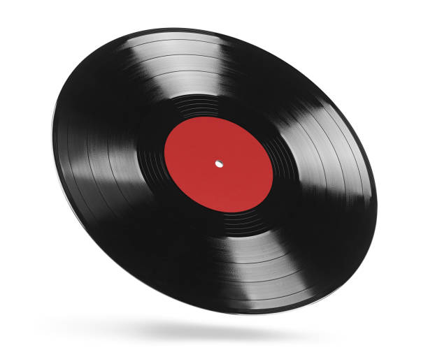 istock Analog vinyl record lp isolated on white background 1270046566