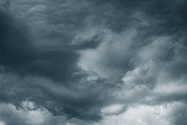 istock Stormy Sky Before Rain Thunderstorm. Storm Cloudy Sky Background 1270052630