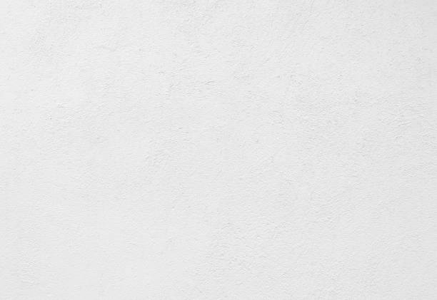 istock Coarse cement plaster wall for white background, rough textured background, black and white for the old white retro wall background for the background, can be beautifully assembled into the decoration 1270064897