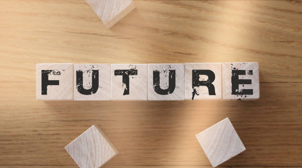 istock Future word letters on wooden cubes. Expectations concept 1270070449