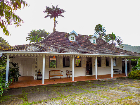In March 2015, tourists could admire typical houses of Martinique.