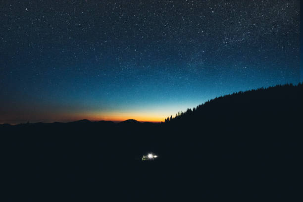 istock Camping in the mountains under million of stars 1270077977