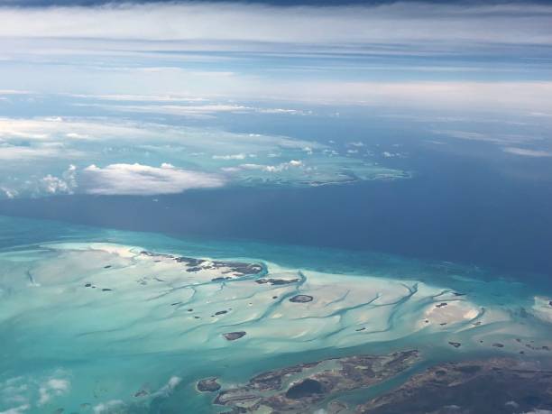 istock Aerial View of Bahama Islands 1270090359