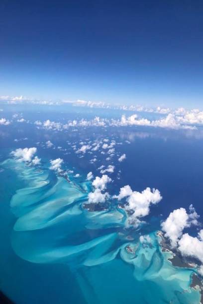 istock Aerial View of Bahama Islands 1270090429