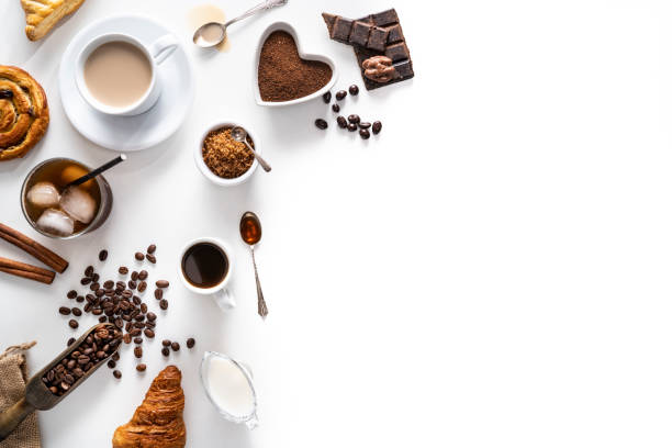 istock Coffe assortment of coffee as expresso, latte, iced coffe 1270092350