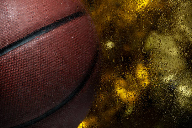 istock image of basketball window rain drop 1270099634