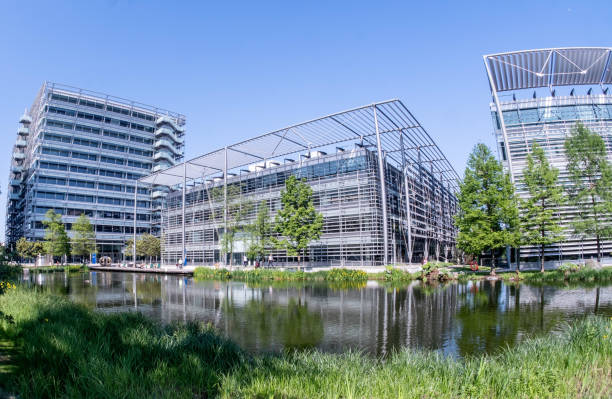 architektur - office park stock-fotos und bilder