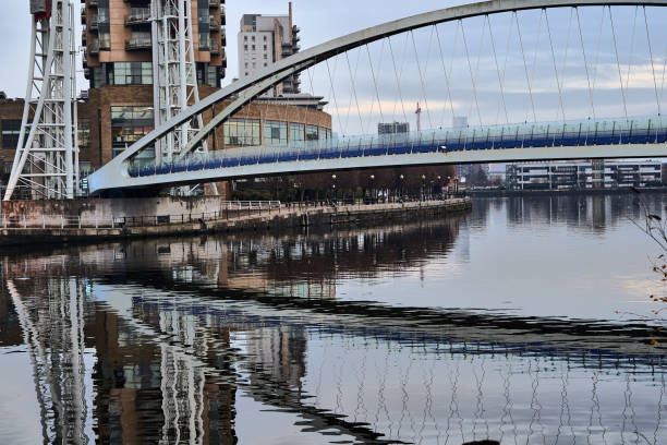 istock Salford quay footbridge 1270100170