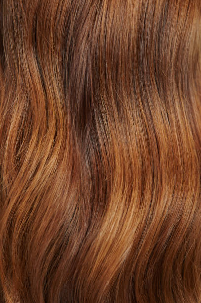 istock Curly orange hair texture 1270105661