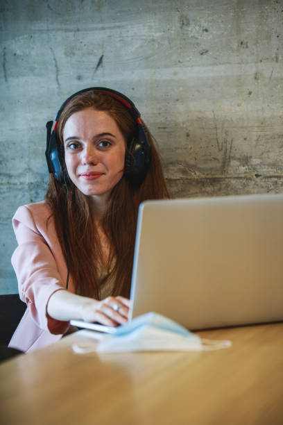 istock Happy office administrator satisfied with her job 1270106731