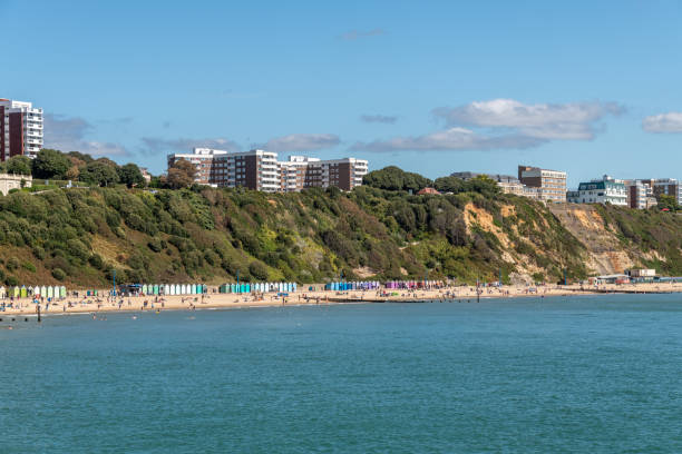 istock Bournemouth beach, cliffs and city skyline 1270106795