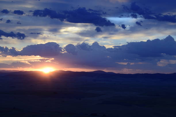 istock Invigorating Sunrise During A Cloudy Morning 1270115644