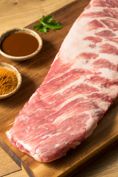 istock Raw St Louis Style BBQ Ribs 1270117032