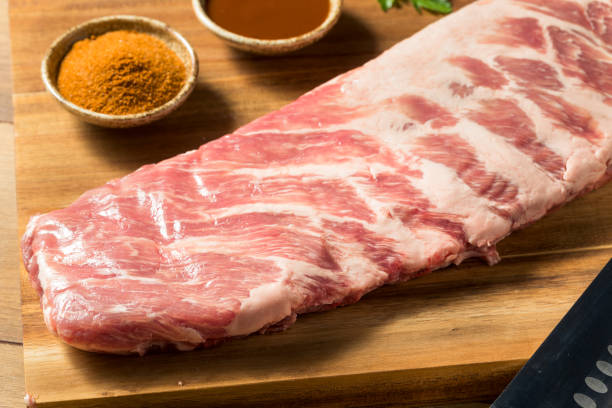 istock Raw St Louis Style BBQ Ribs 1270117062