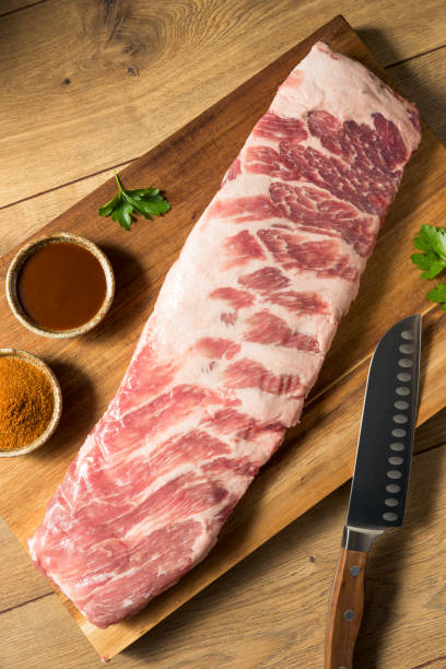 istock Raw St Louis Style BBQ Ribs 1270117099