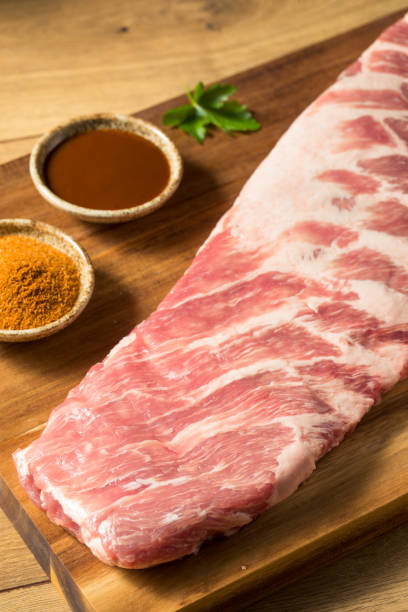 istock Raw St Louis Style BBQ Ribs 1270120808