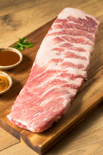 istock Raw St Louis Style BBQ Ribs 1270120844