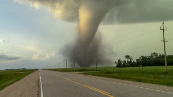 On August 7th 2020 this Deadly EF-3 tornado touched down near the town of Scarth, MB resulting in 2 deaths and property damage to 1 Farm Yard.