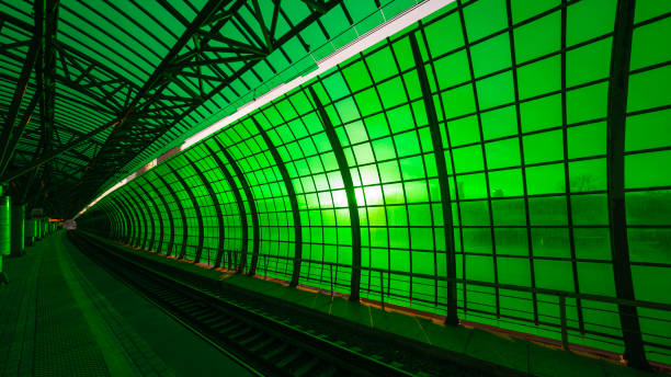 Train station in Moscow, Russia