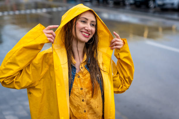 istock Yung woman preparing for rain 1270135837