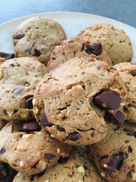istock Homemade chocolate chip cookies 1270137323