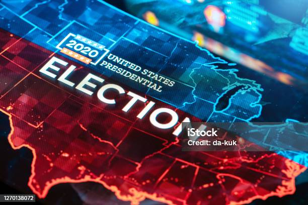 United States Presidential Election 2020 Stock Photo - Download Image Now - Election, American Culture, 2020