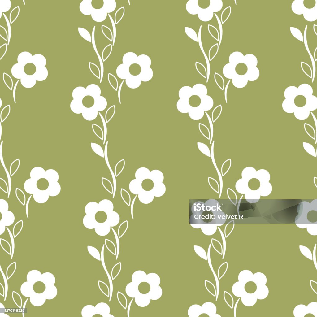 Florret Pattern Florets Seamless Pattern Stock Illustration - Download Image Now ...