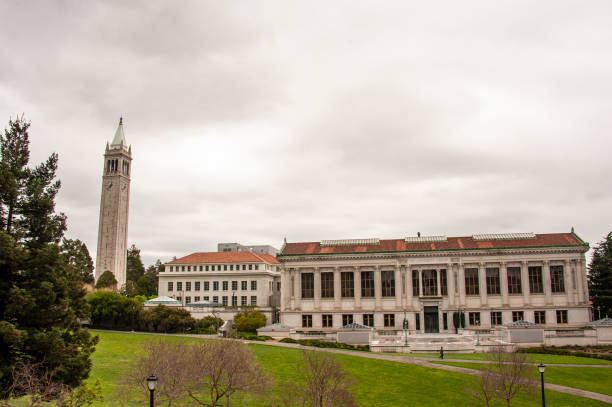 University of California in Berkeley Campus stock photo