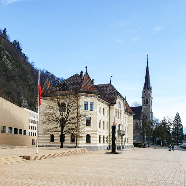 istock The old Liechtenstein Parliament building 1270166186