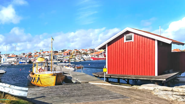 istock Boats in the harbor 1270166214