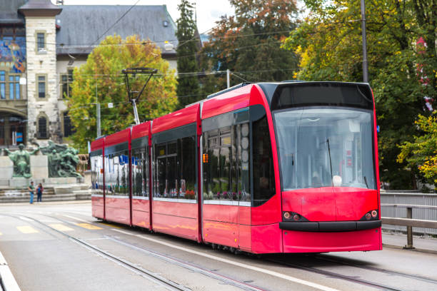 istock Modern city tram in Bern 1270173526