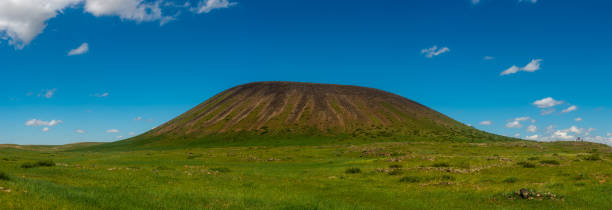 istock Ulanhada volcano in summer, Inner Mongolia, China 1270180104