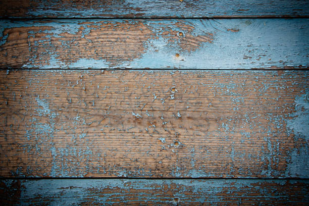 istock Christmas background aged tree with cracked paint 1270188123