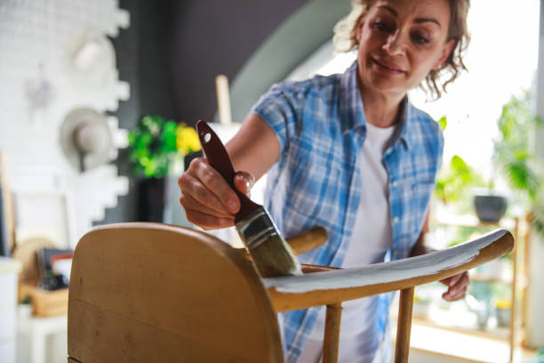 istock Reparing you favorite chair during lockdown times 1270190544